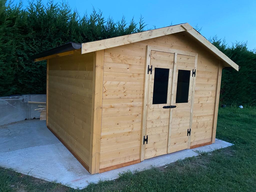 Casetta in Legno realizzato a Sandon di Fossò da PSK Costruzioni
