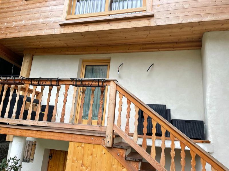 Facciata in legno per alta montagna in Val di Rabbi