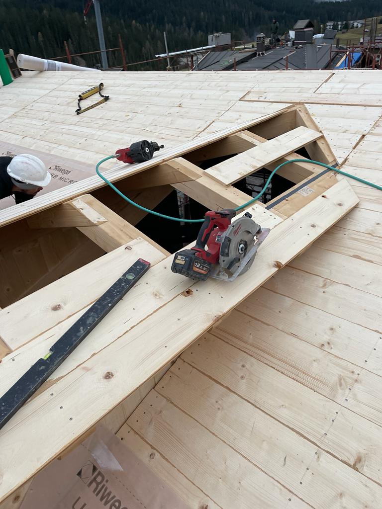Lavori in Legno realizzato a Sapada da PSK Costruzioni