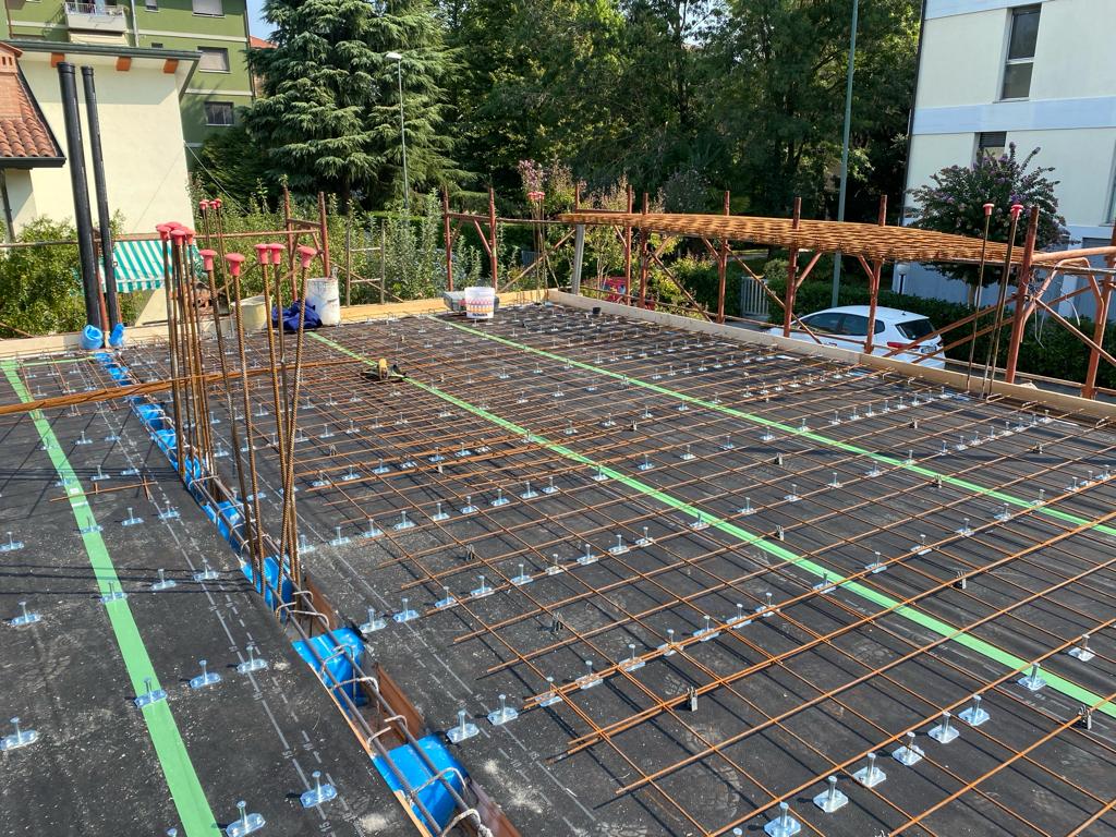 Solaio in Legno realizzato a Mestre da PSK Costruzioni