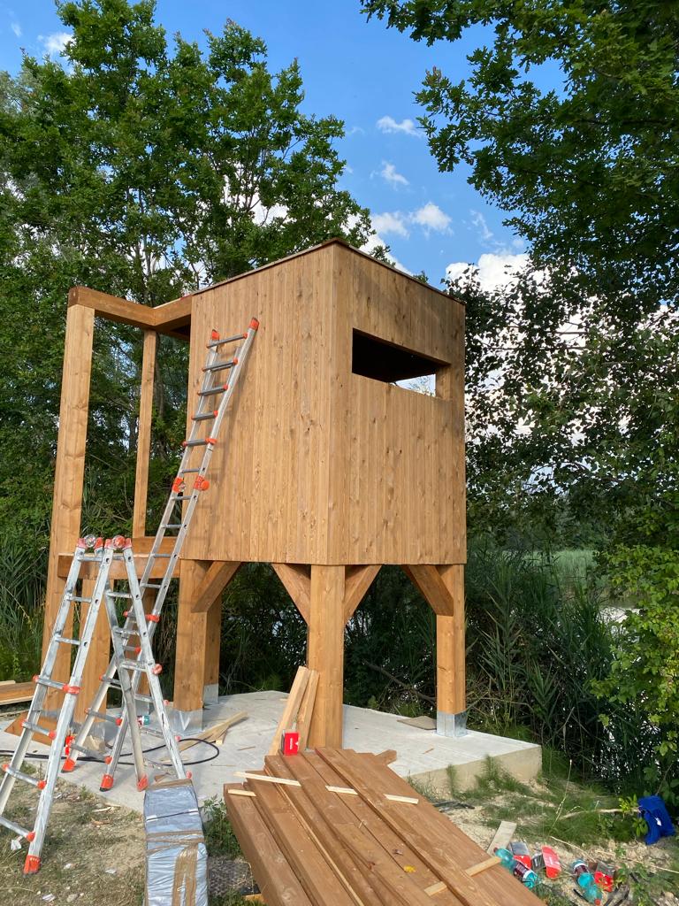 Struttura in Legno realizzato a Noale da PSK Costruzioni
